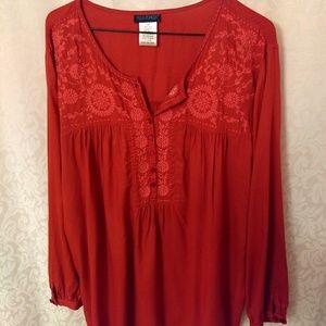 EUC Peasant Blouse tunic